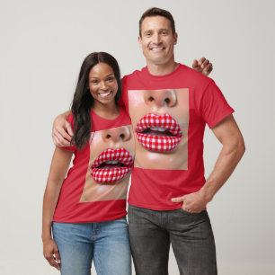Camiseta Fantasía Cute Ligados Rojos Controlados