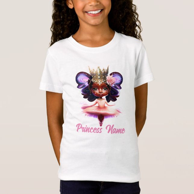 Camiseta Fantasía de ballet princesa caprichosa bailarina r (Anverso)