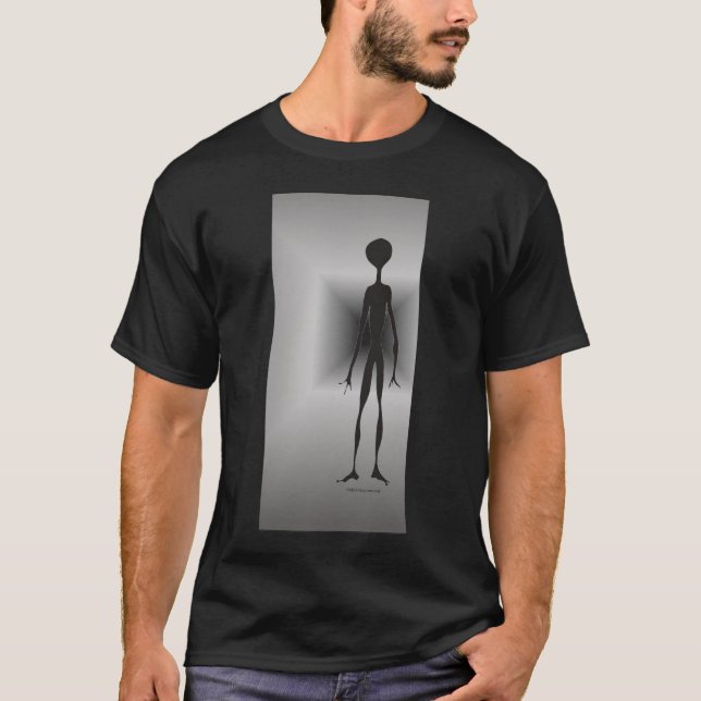 Camiseta Fantasía de ciencia ficción ALIENADA espacio camin (Anverso)