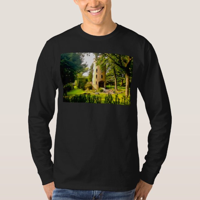 Camiseta Fantasía de cuento de hadas en el castillo de Prat (Anverso)