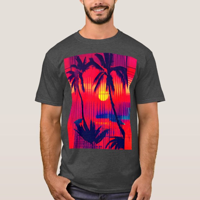 Camiseta Fantasía de escape tropical (Anverso)