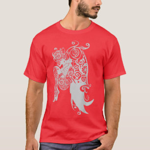 Camiseta Fantasía de hadas en la capota de Mandala