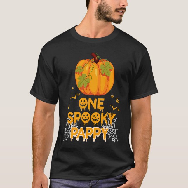 Camiseta Fantasía de Halloween de la familia Pappy Dad (Anverso)