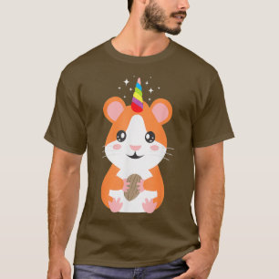 Camiseta Fantasía de Hamster Lover Funny Unicorn