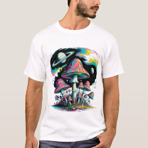 Camiseta Fantasia de hongos psicodélicos - Trippy esencial