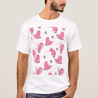 Camiseta Fantasía de lechón: Diseño singularmente original.