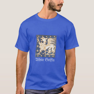 CAMISETA FANTASÍA DE ORO BLANCO GRIFFIN EN AZUL