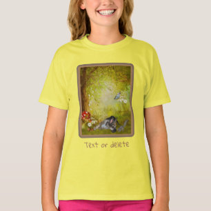 Camiseta Fantasía de pastor alemán arte de perro