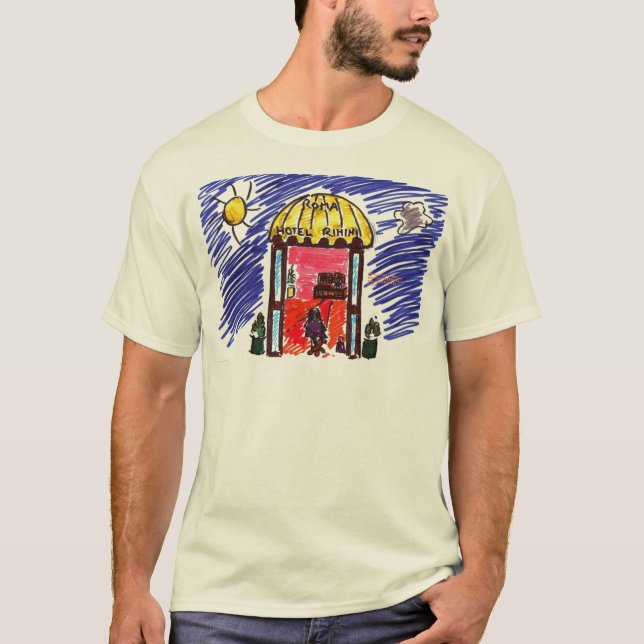 Camiseta FANTASÍA de Rímini del hotel (Anverso)
