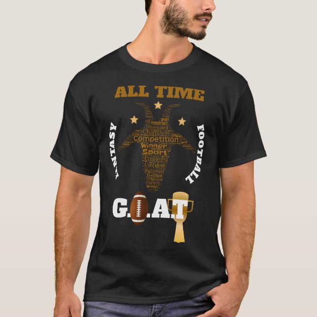 Camiseta Fantasía de siempre GOAT (Anverso)