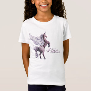 Camiseta Fantasía de Unicorn   Acuarela púrpura mágica