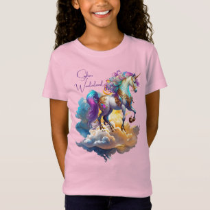 Camiseta Fantasia de Unicornio Mágico cumpleaños romántico