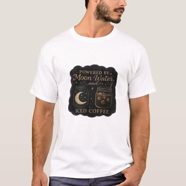 Camiseta Fantasía de Whimsigoa - Bosques místicos, lunas y  (Anverso)