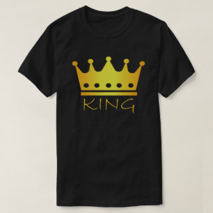 Camiseta Fantasía del Rey de la Corona de Oro