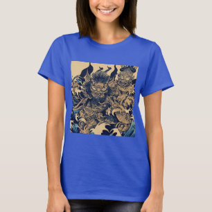 Camiseta Fantasía Demons - Woodcut 2