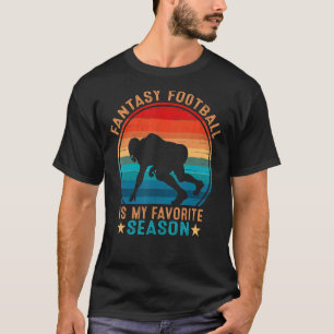 Camiseta Fantasía El Fútbol Es Mi Temporada Favorita.