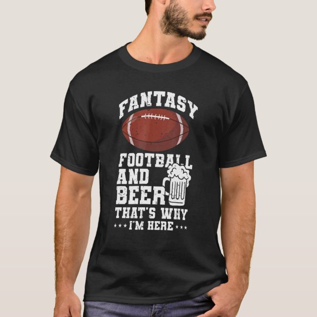 Camiseta Fantasía En Fútbol Y Leyendas De Borrador De Cerve (Anverso)