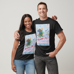 Camiseta Fantasía Eros Dios Dimensión Luz Agua Amor