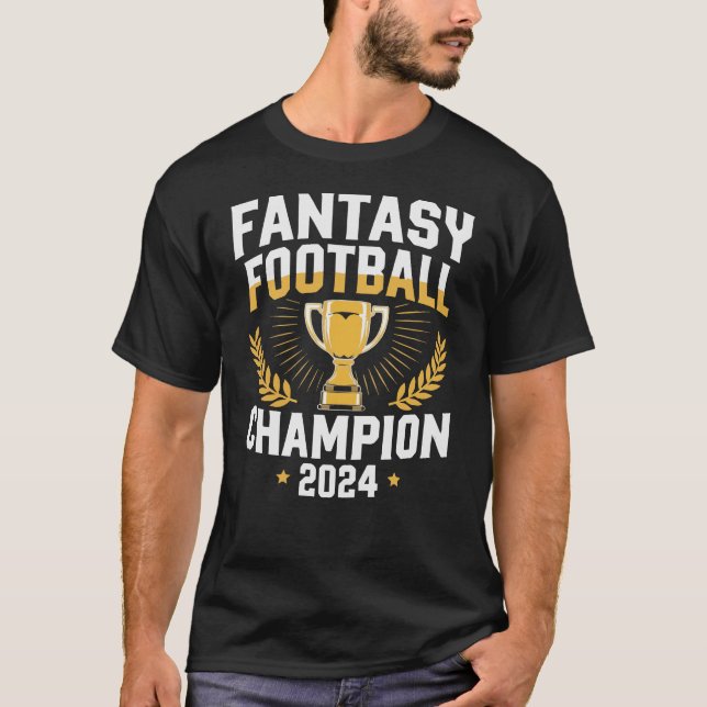 Camiseta Fantasía Fantasía Futbol de Campeón de Fantasía de (Anverso)