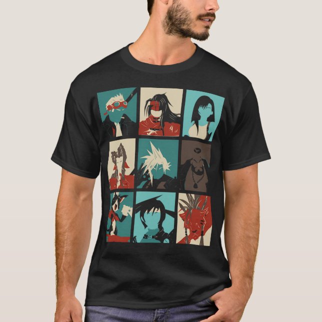 Camiseta Fantasía Final Seven (Anverso)