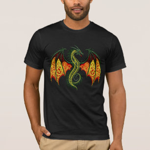 Camiseta Fantasía Flying Dragon Wings Mythtic Animal