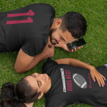 Fantasía Fútbol/Bar trasero Personalizable Rojo