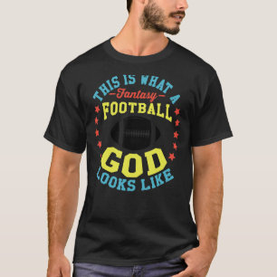 Camiseta Fantasía Fútbol Liga de Dios Ganador del Borrador 