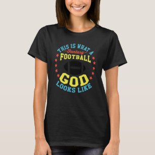 Camiseta Fantasía Fútbol Liga de Dios Ganador del Borrador
