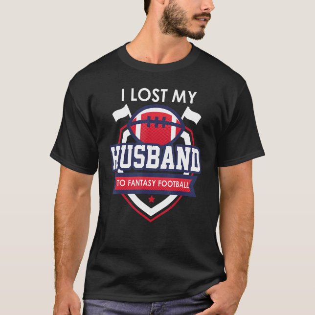 Camiseta Fantasía Fútbol perdido Esposo Mujeres Fiesta (Anverso)
