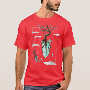 Camiseta Fantasía Guay Flotando Cristales Islas Sakura