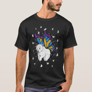 Camiseta Fantasía mágica animal ártica mariposa polar Bea