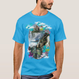Camiseta Fantasía Otros mundos en las nubes