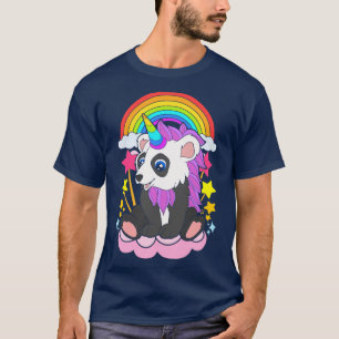 Camiseta Fantasía Pandacorn Animal Cute Panda Unicorn