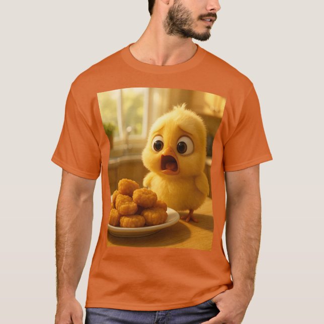 Camiseta Fantasia Pollitos Tiernos Bebé (Anverso)