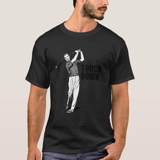 Camiseta Fantasía por el deporte de fútbol de golf divertid (Anverso)