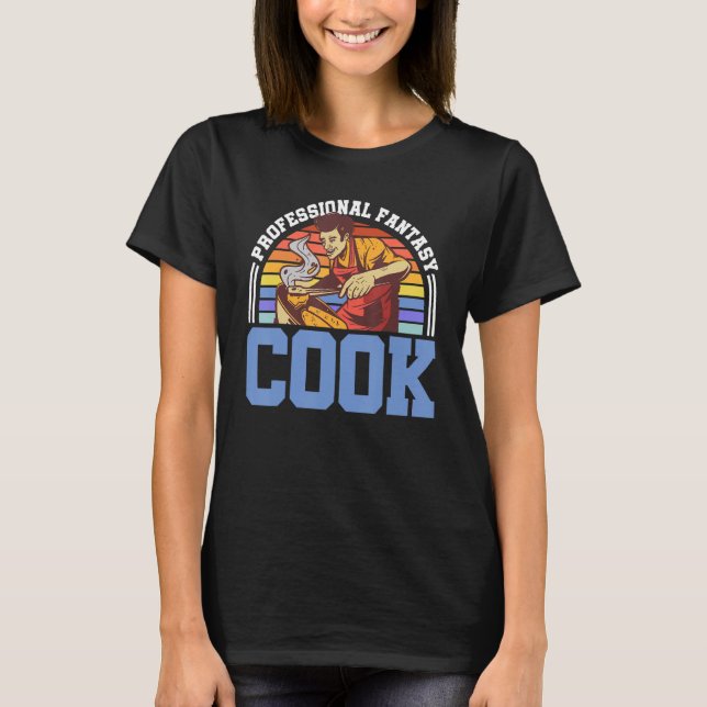 Camiseta Fantasía Profesional Cocinero Maestro Chef Comida  (Anverso)