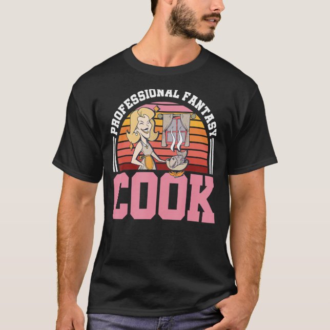 Camiseta Fantasía Profesional Cocinero Maestro Chef Food Ki (Anverso)