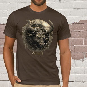 Camiseta Fantasía Símbolo de toro zodiaco tauro celeste