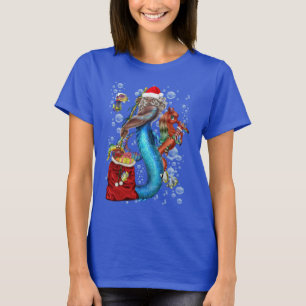 Camiseta Fantasía Sirena Santa Claus
