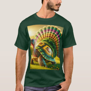 Camiseta Fantasía suave mezcla de tortugas turcas