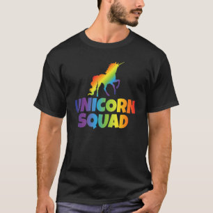 Camiseta Fantasía Unicornio Squad Magical Tees Mujeres Niño
