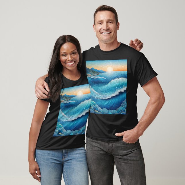Camiseta Fantasia Waters Seascape (Unisexo)