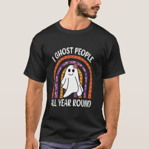 Camiseta Fantasma A La Gente Todo El Año Famoso Fantasma De