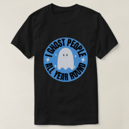 Camiseta Fantasma A La Gente Todo El Año Fantasma Gracioso
