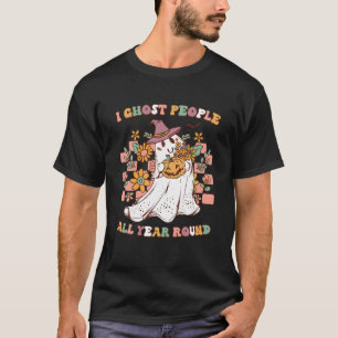 Camiseta Fantasma A La Gente Todo El Año Retro Halloween Gh