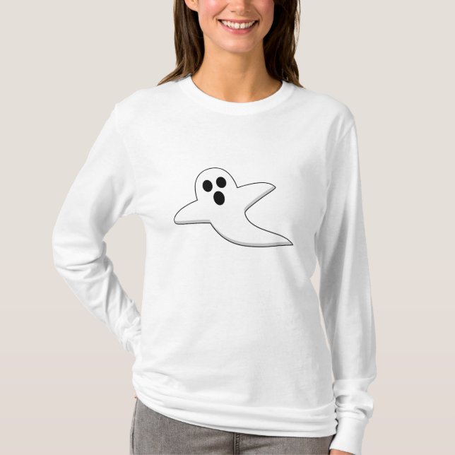 Camiseta Fantasma Adorable (Anverso)
