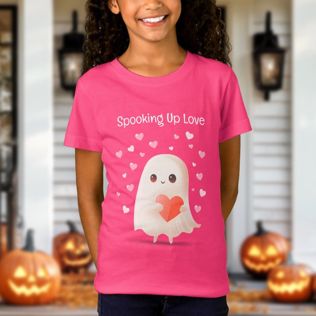 Camiseta Fantasma amor lindo Fantasma Halloween (Spooking Up Love Cute Ghost Halloween T-Shirt)