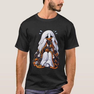 Camiseta Fantasma Asustado – Halloween Espeluznante y Lindo
