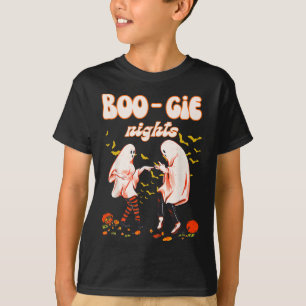 Camiseta Fantasma bailando con el grafo femenino de Hallowe