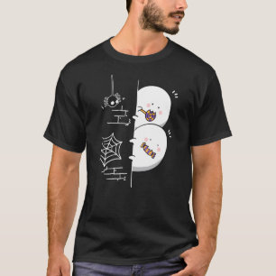 Camiseta Fantasma Boo Carnaval de Halloween Cumpleaños Chic